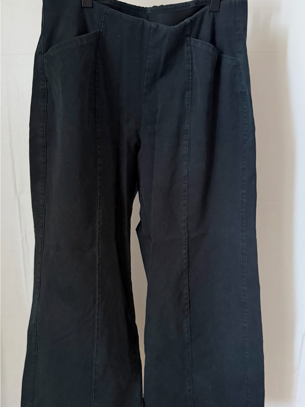 Old Navy Black Pixie Wide Leg Pants